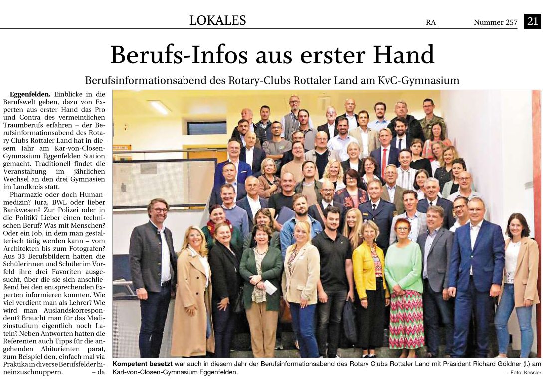 2023-11-08 - Berufsinfomesse Rotaryclub - Zeitungsbericht RA real_pages-to-jpg-0001 - klein