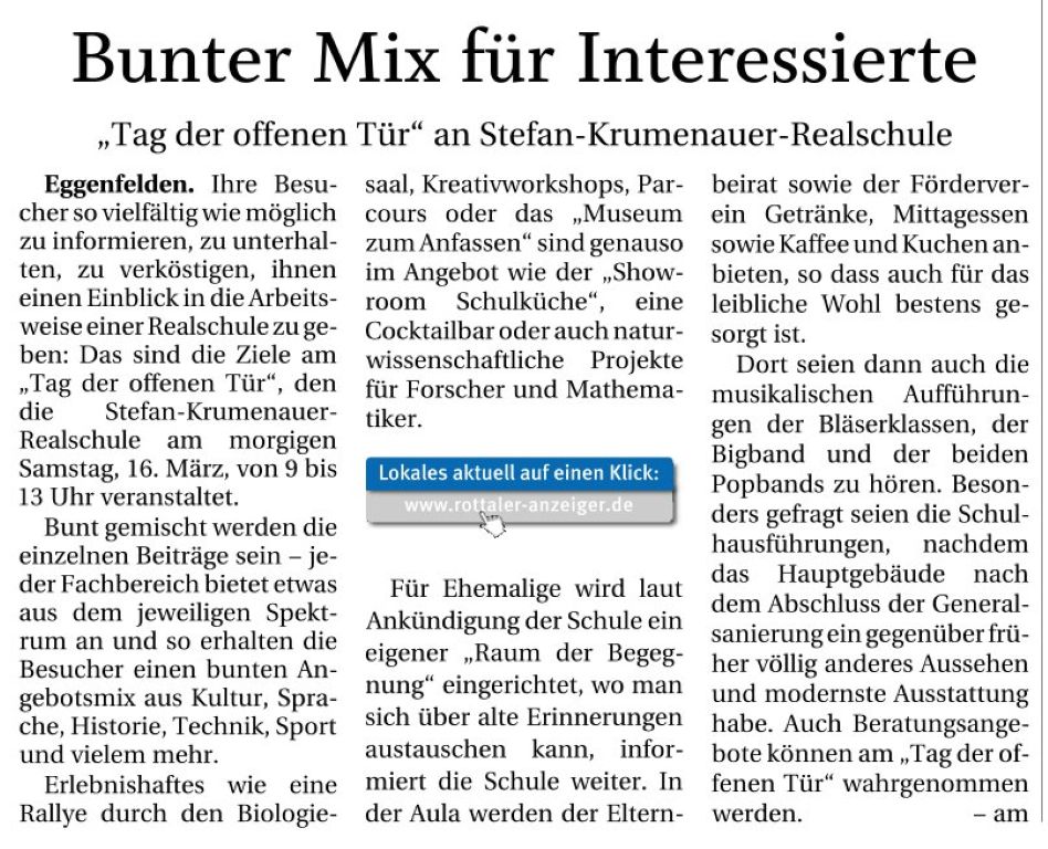 2024-03-15 - TdoT RS EG - Zeitungsvorbericht real - klein