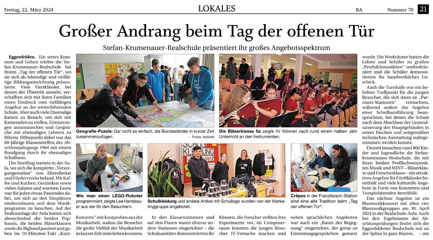 2024-03-21 - TdoT RS EG - Zeitungsnachbericht real - klein