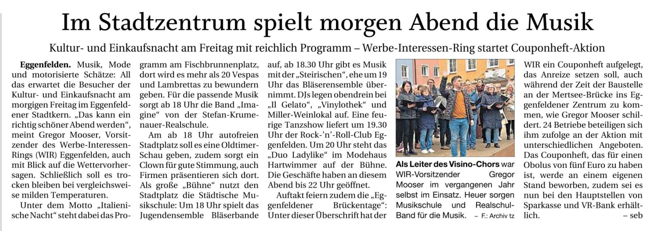 2024-05-09 - Kulturnacht WIR - Vorbericht - Zeitungsartikel RA real - klein
