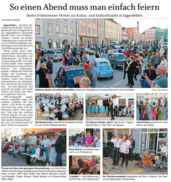 2024-05-13 - Popbandauftritt-Kulturnacht-WIR-Nachbericht-Zeitungsbericht-RA-real - klein