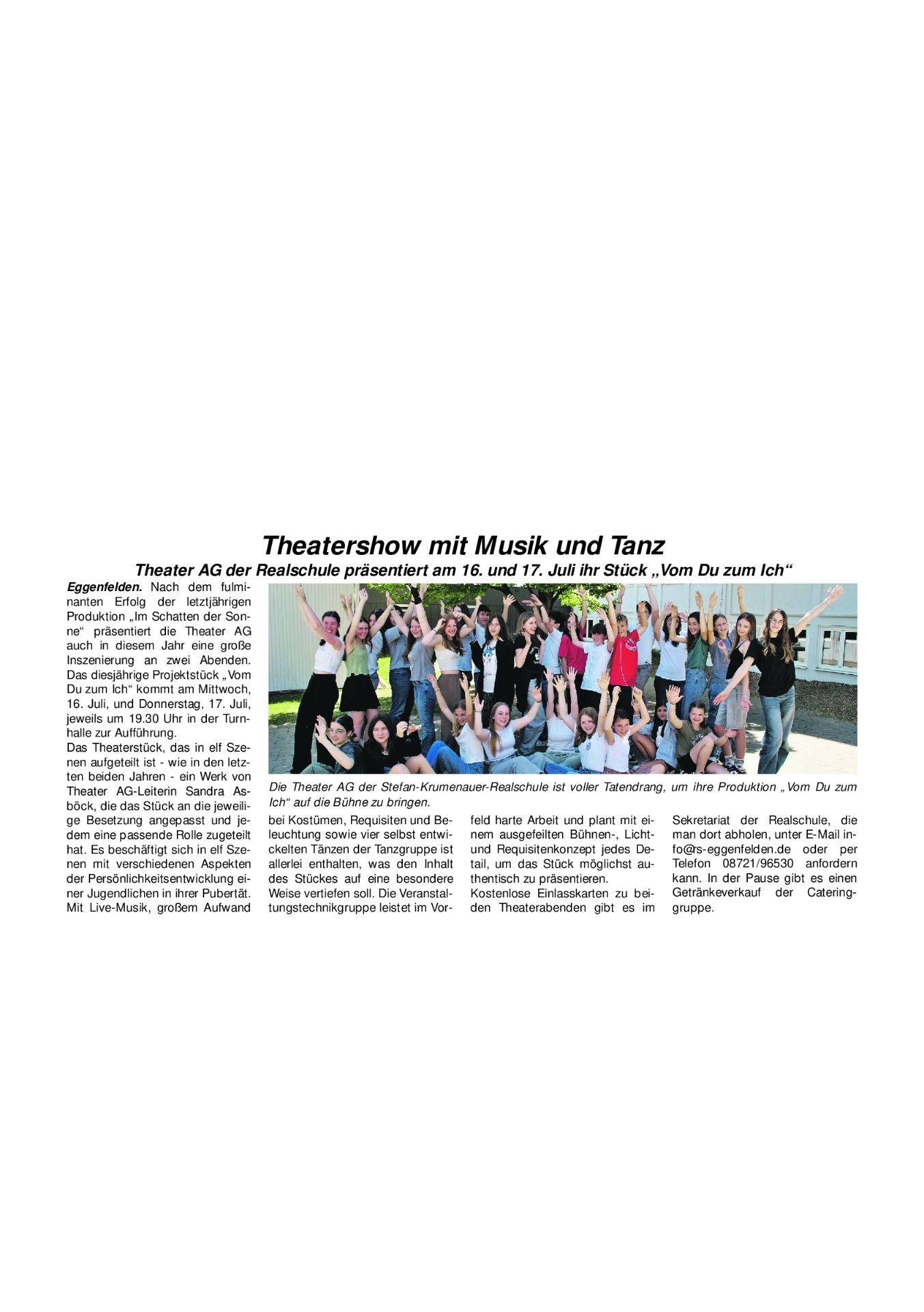 2025-07-05 -Theaterproduktion-2025-Vorbericht-Zeitungsbericht-VIB-real