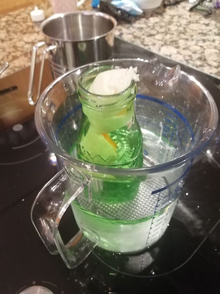 Da Ei in der Flasche_ Experiment Unterdruck