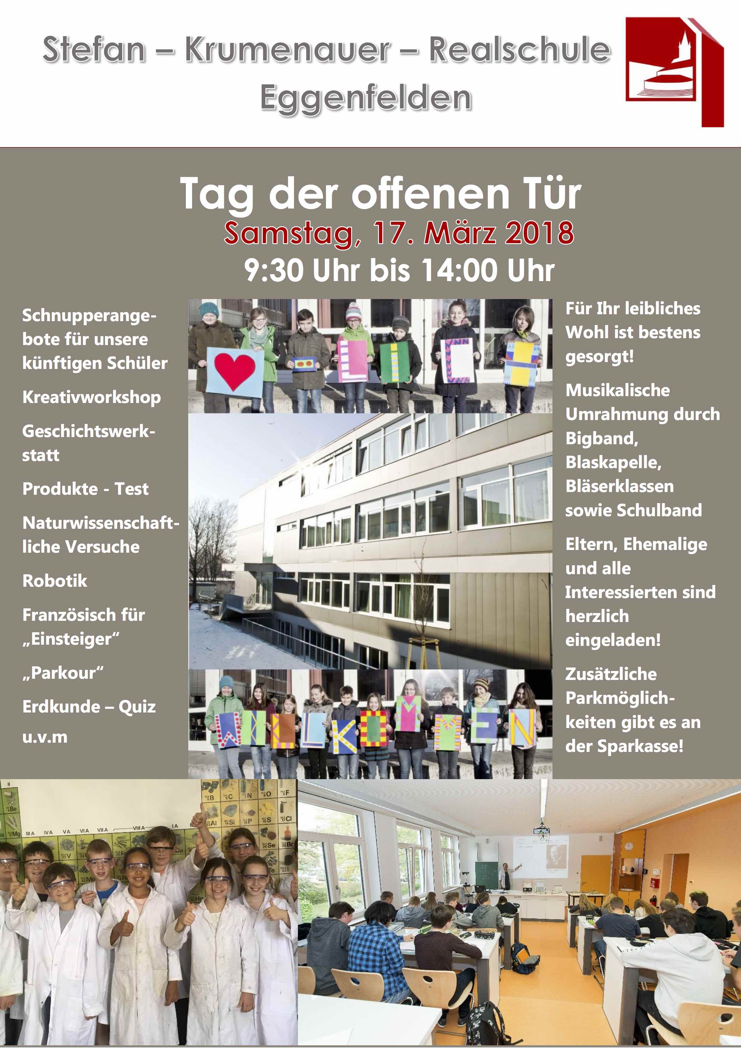 Plakat Tag Der Offenen Tür – Groß